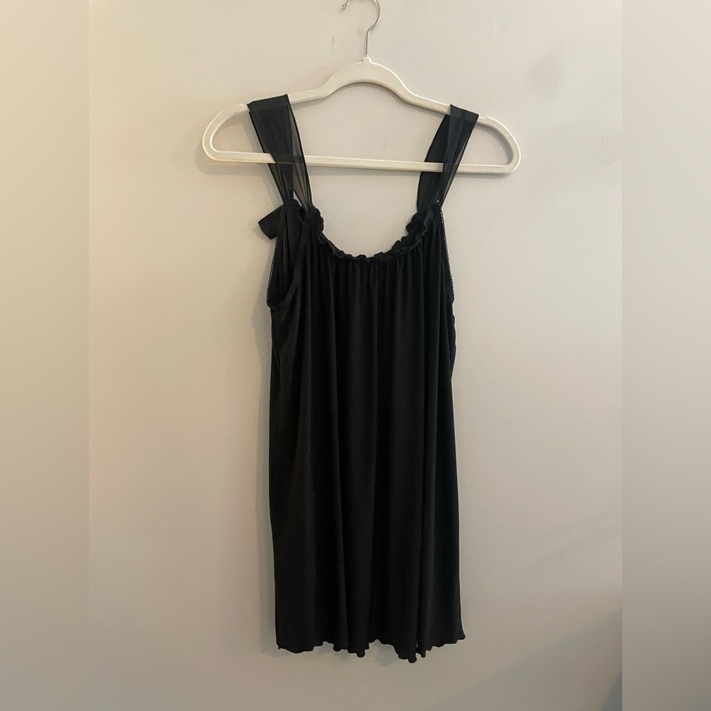 Vintage Chanteuse Black Nightgown - Picture 5 of 5